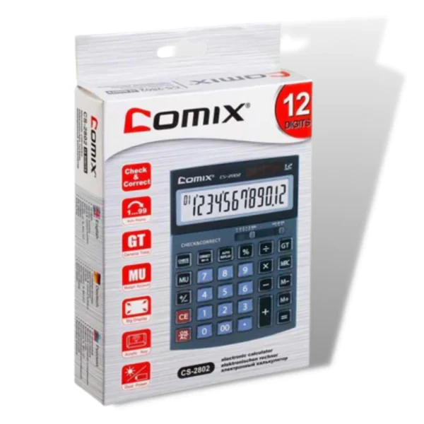 Comix 12 Digit Calculator CS-2802