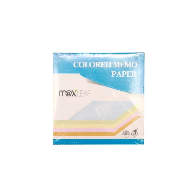 Max Leaf Colored Memo Paper