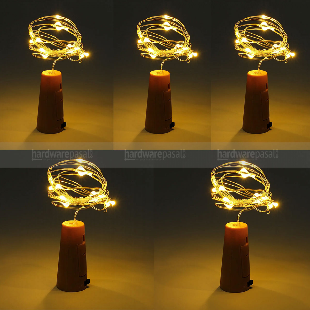 Combo Deal of 5Pcs Cork Fairy Light