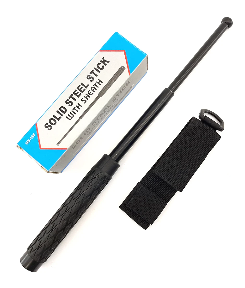 Solid Steel Stick With Sheath