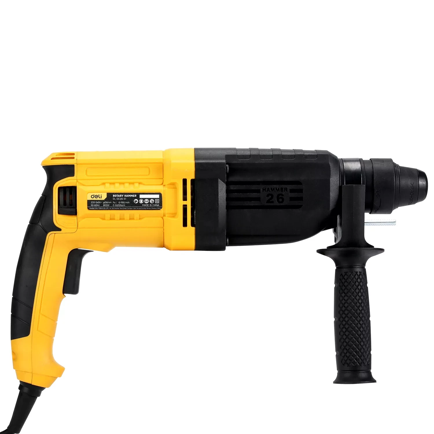 Deli 800W 26mm Rotary Hammer EDL-DC26-E1