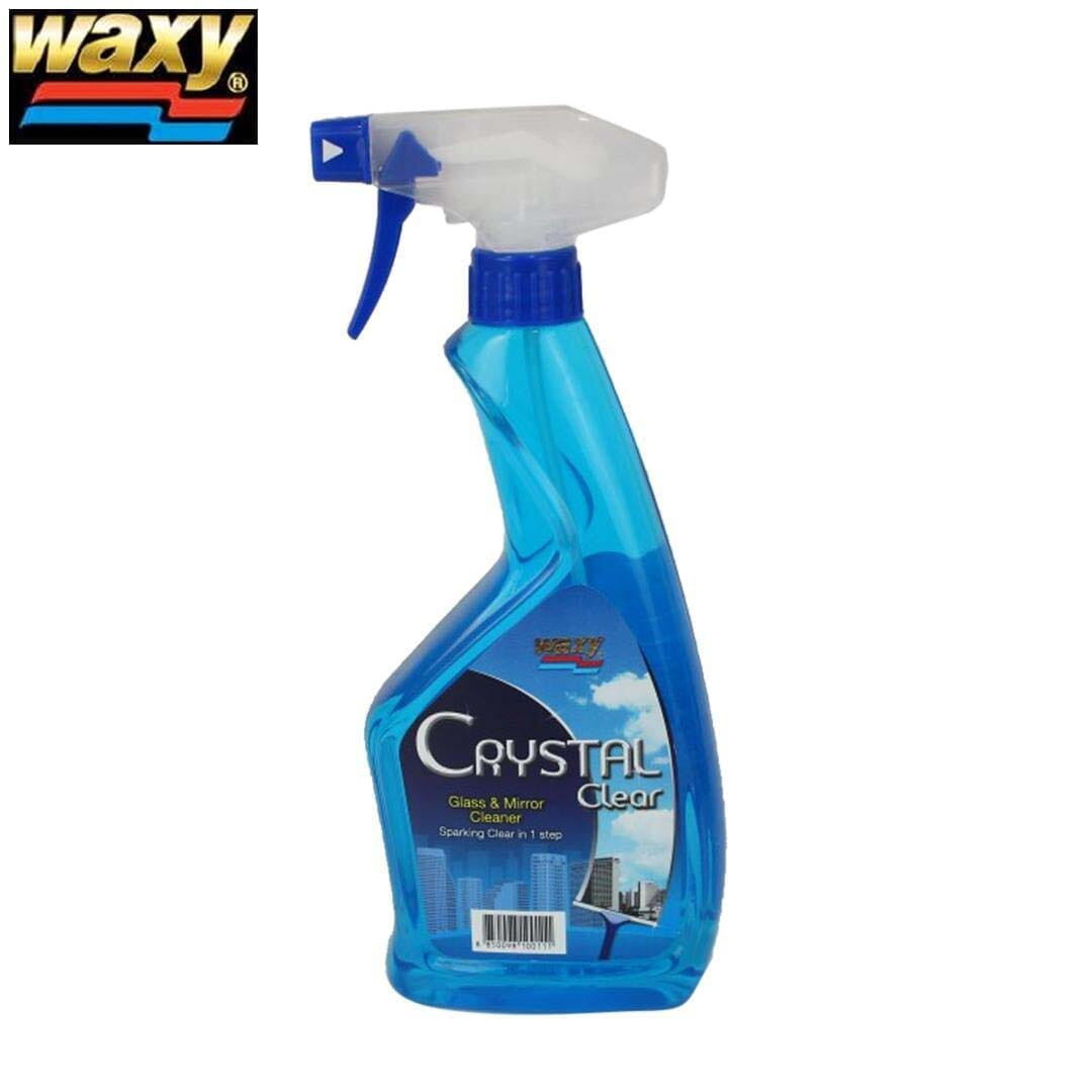 Waxy 580Ml Crystal Clear Glass Cleaner Spray Bottle