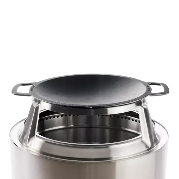 Yukon Cast Iron Wok Top + Hub