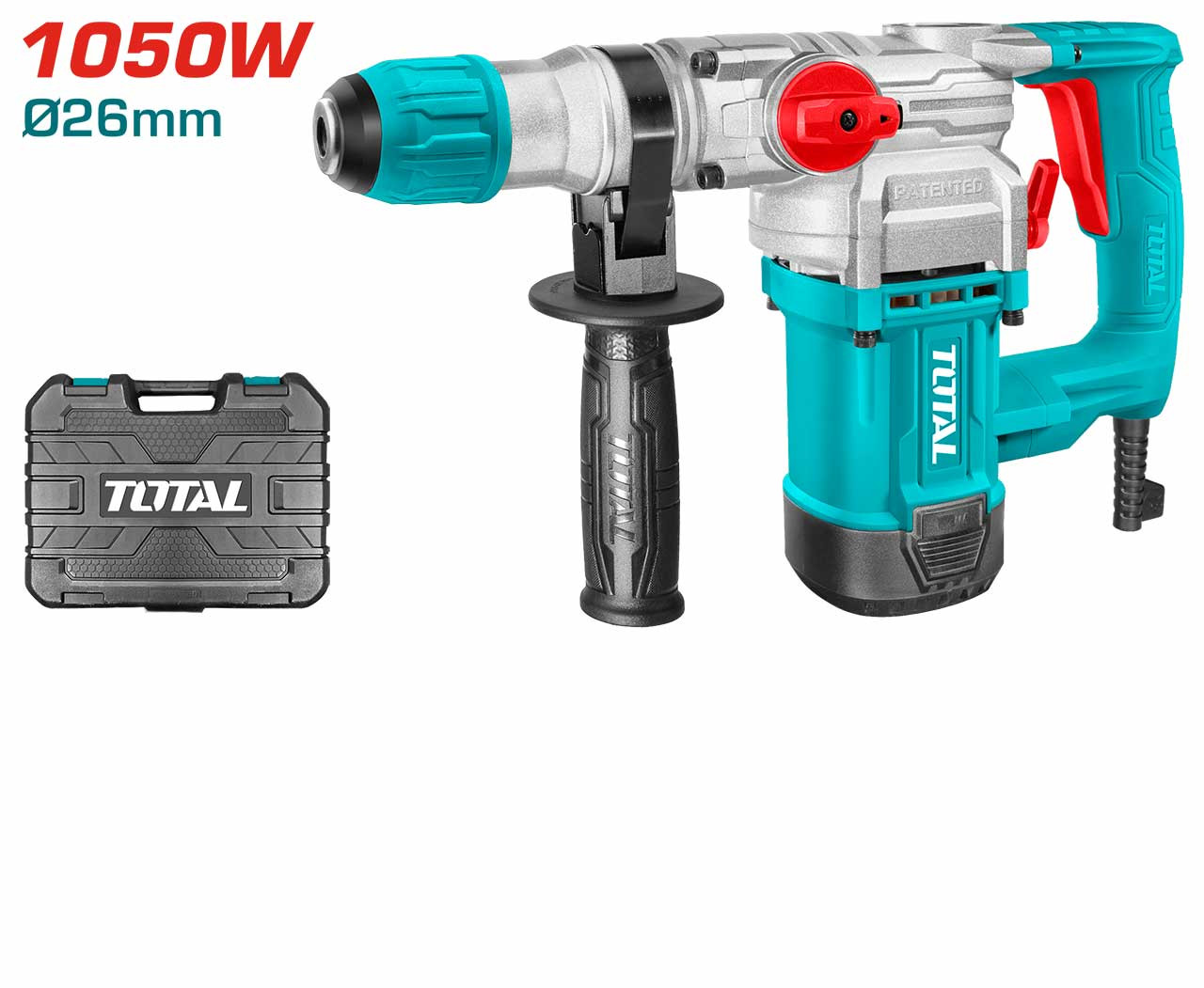 Total 1050W Rotary Hammer TH110266