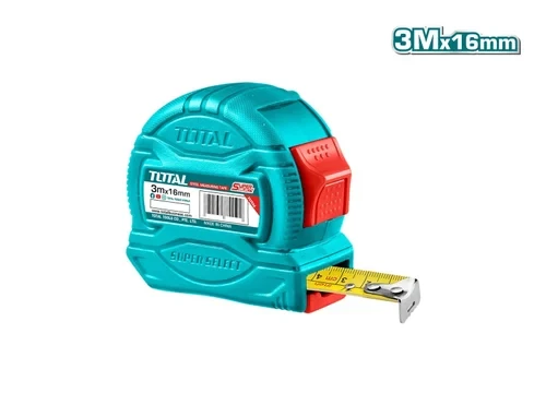 Total 3mx16mm Steel Measuring Tape TMT34316