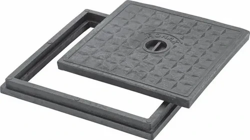 Ronak 12" x 12" PVC Plastic Heavy Duty Manhole Cover