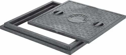Ronak 18" x 18" PVC Plastic Heavy Duty Manhole Cover
