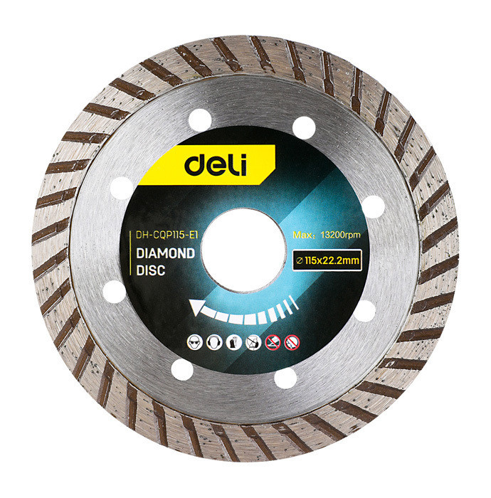 Deli 115x22.2 (mm) Diamond Disc EDHCQP115- E1