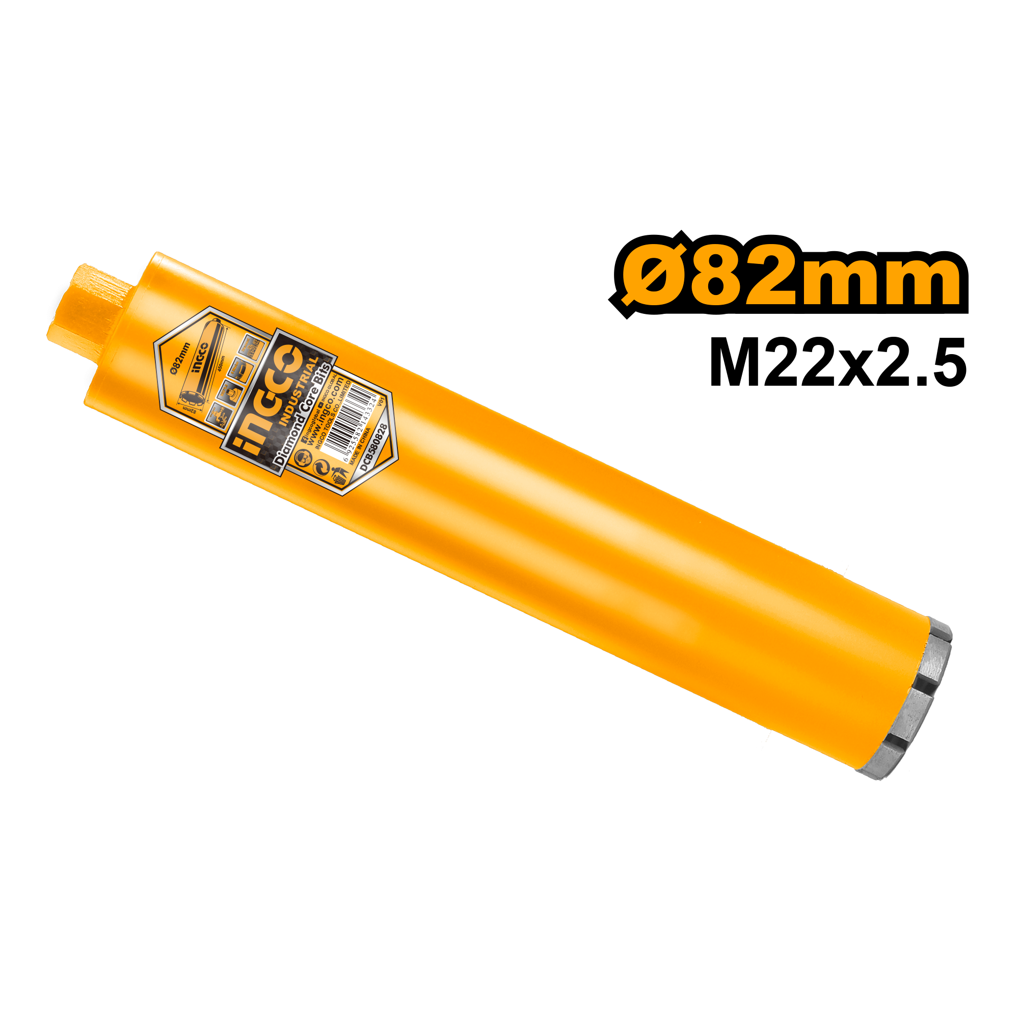 Ingco M22 x 2.5 Diamond Core Bits DCB580828