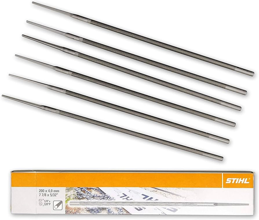 Stihl 6Pcs Round File Set