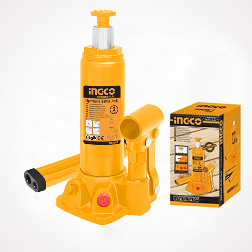 Ingco 10Ton Hydraulic Bottle Jack HBJ1002