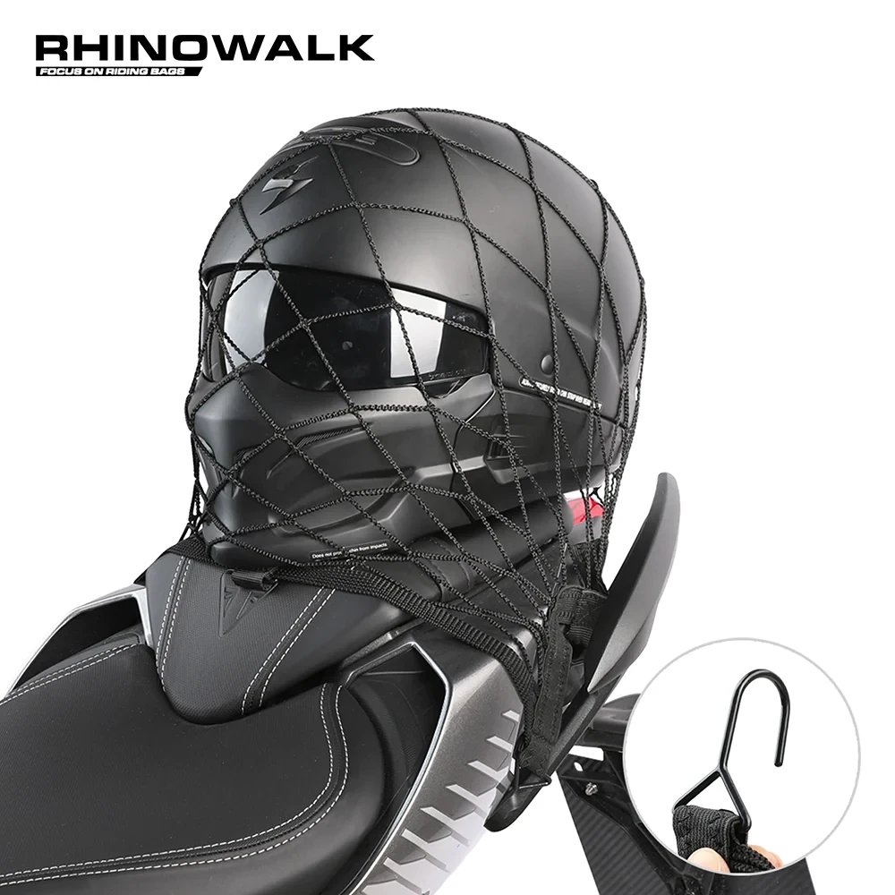 Rhinowalk Motorcycle Helmet Net MTR003B