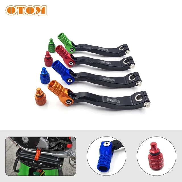 OTOM CNC Aluminum Folding Gear Shift Lever for Dirt Bikes