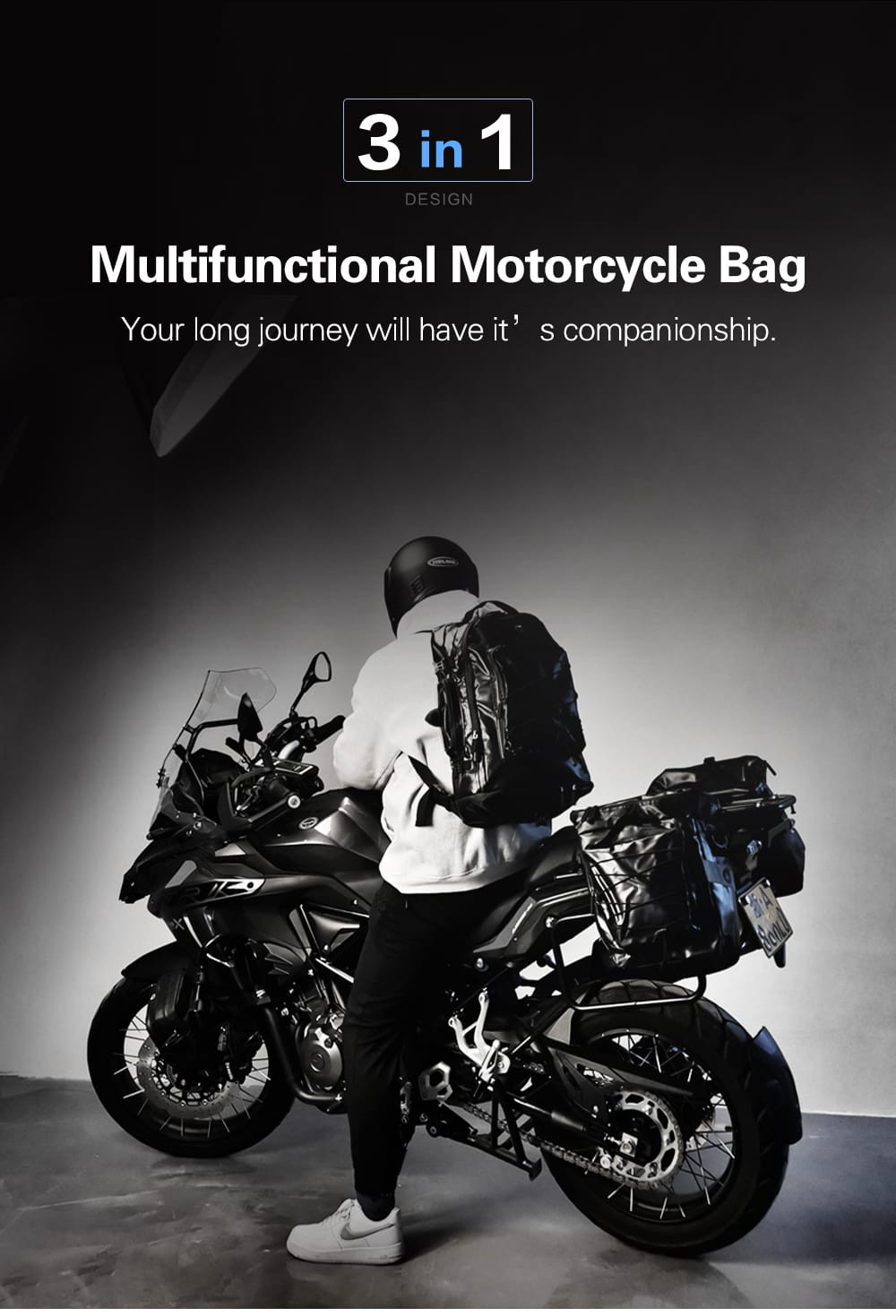 Rhinowalk 3 in 1 Multifuction Bicycle Pannier Bicycle Cargo Bag X21606