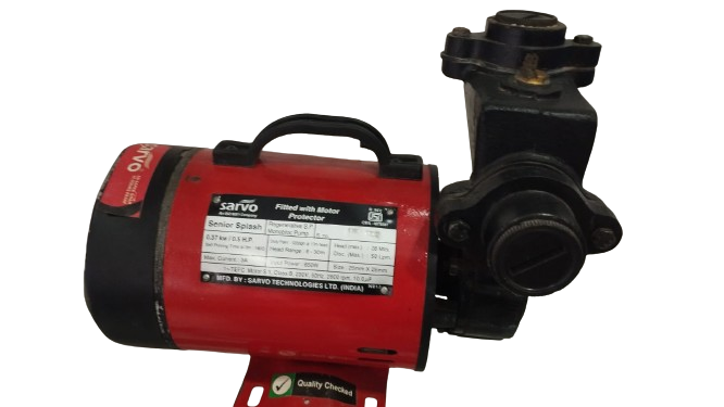 Sarvo 0.5 HP Senior Splash Pump