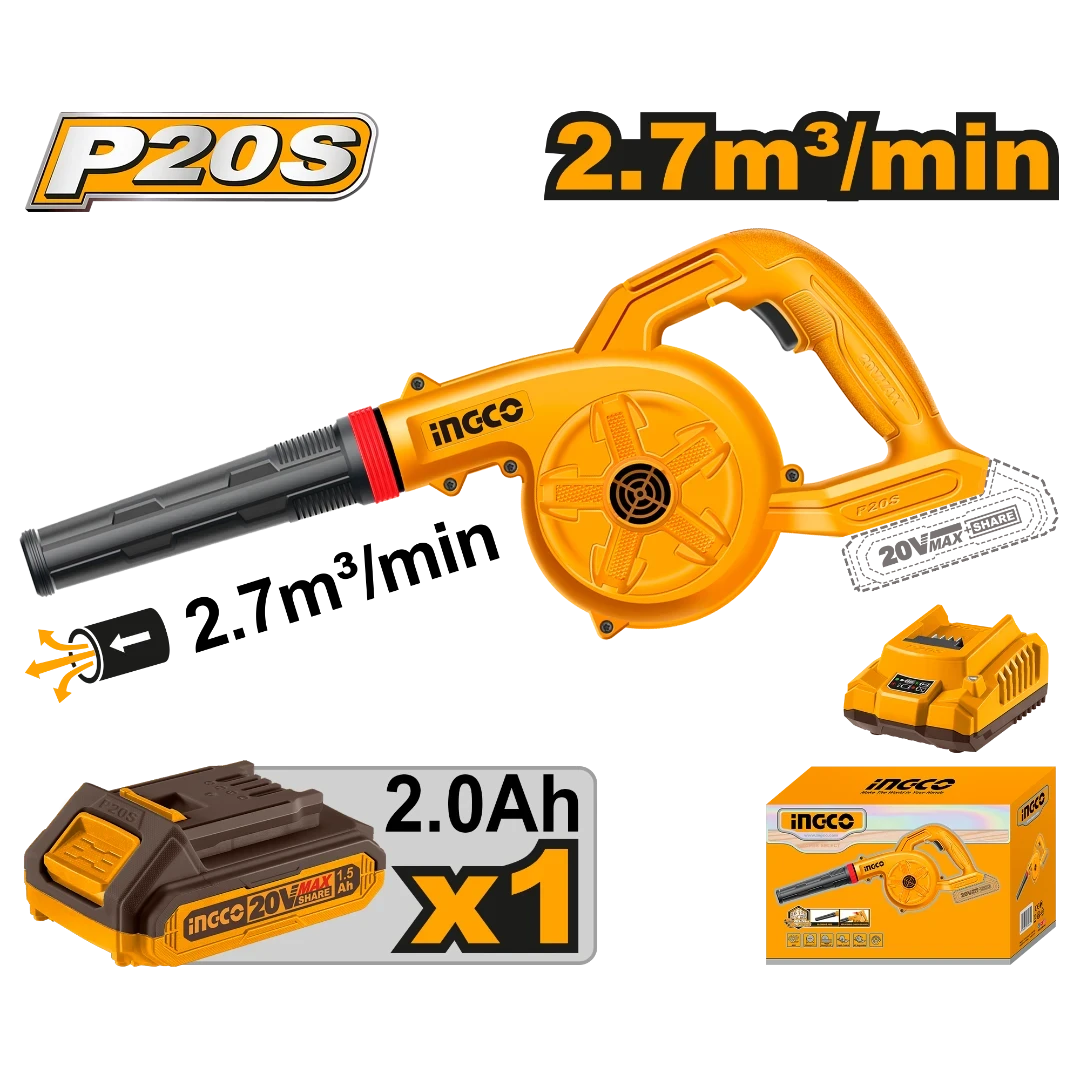Ingco 20V Cordless Blower CABLI200281