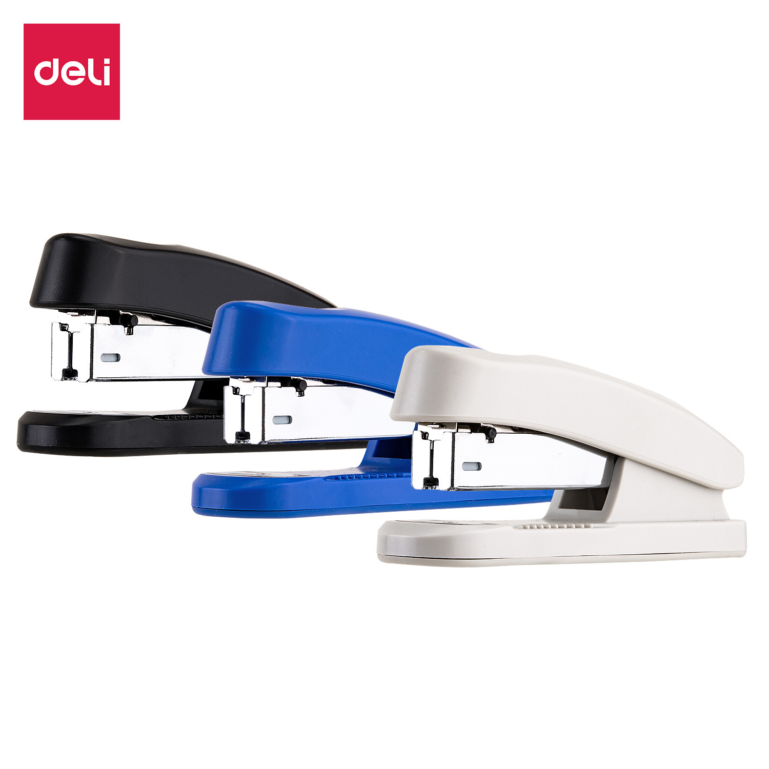 Deli Plastic Coated 25Sheet Stapler E0325