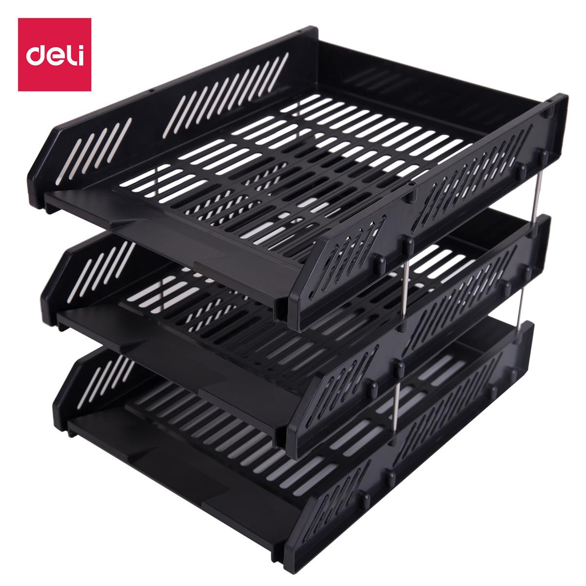 Deli A4 Plastic File Tray E9209