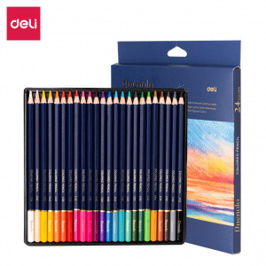 Deli 24 Colors Colored Pencils EC131-24