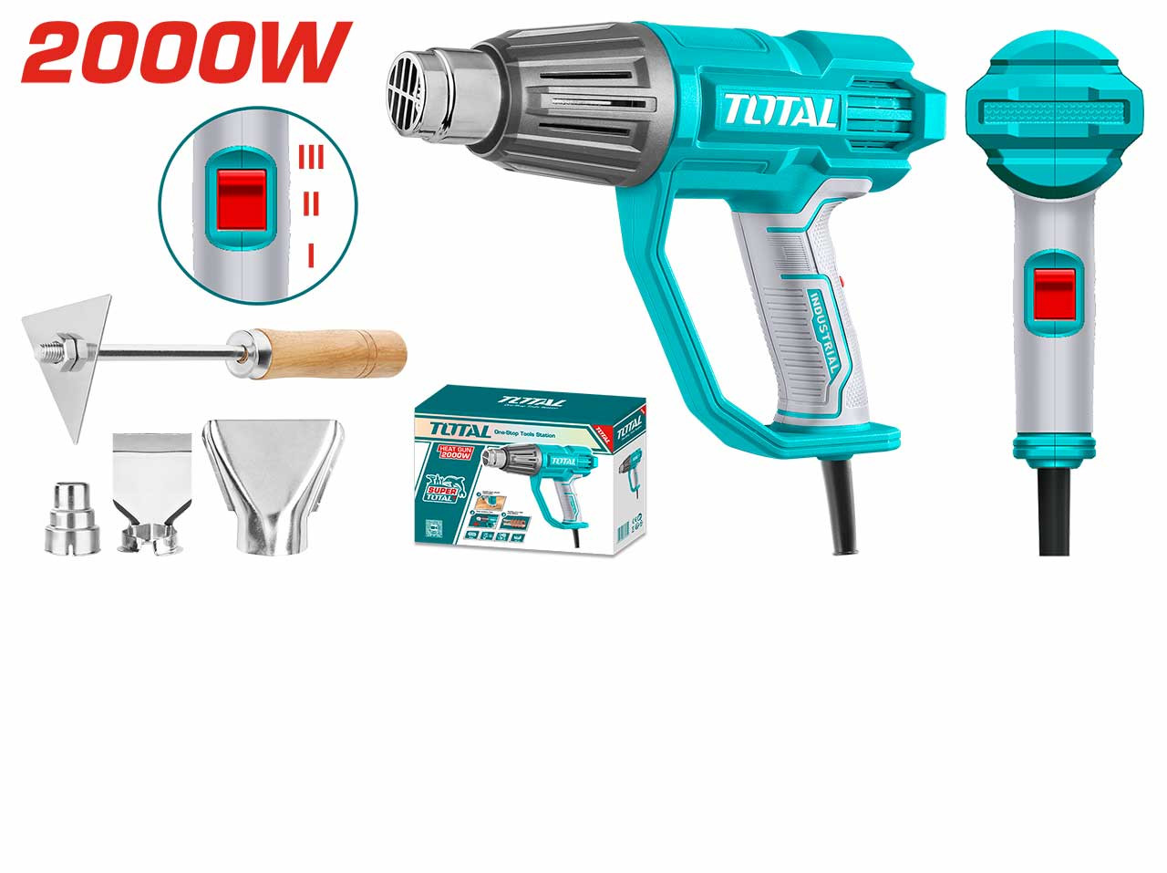 Total 2000W Heat gun TB20078