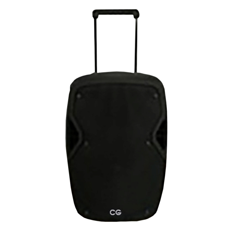 CG 12 Inch Trolley Speaker With Guitar Input CGTS12H01