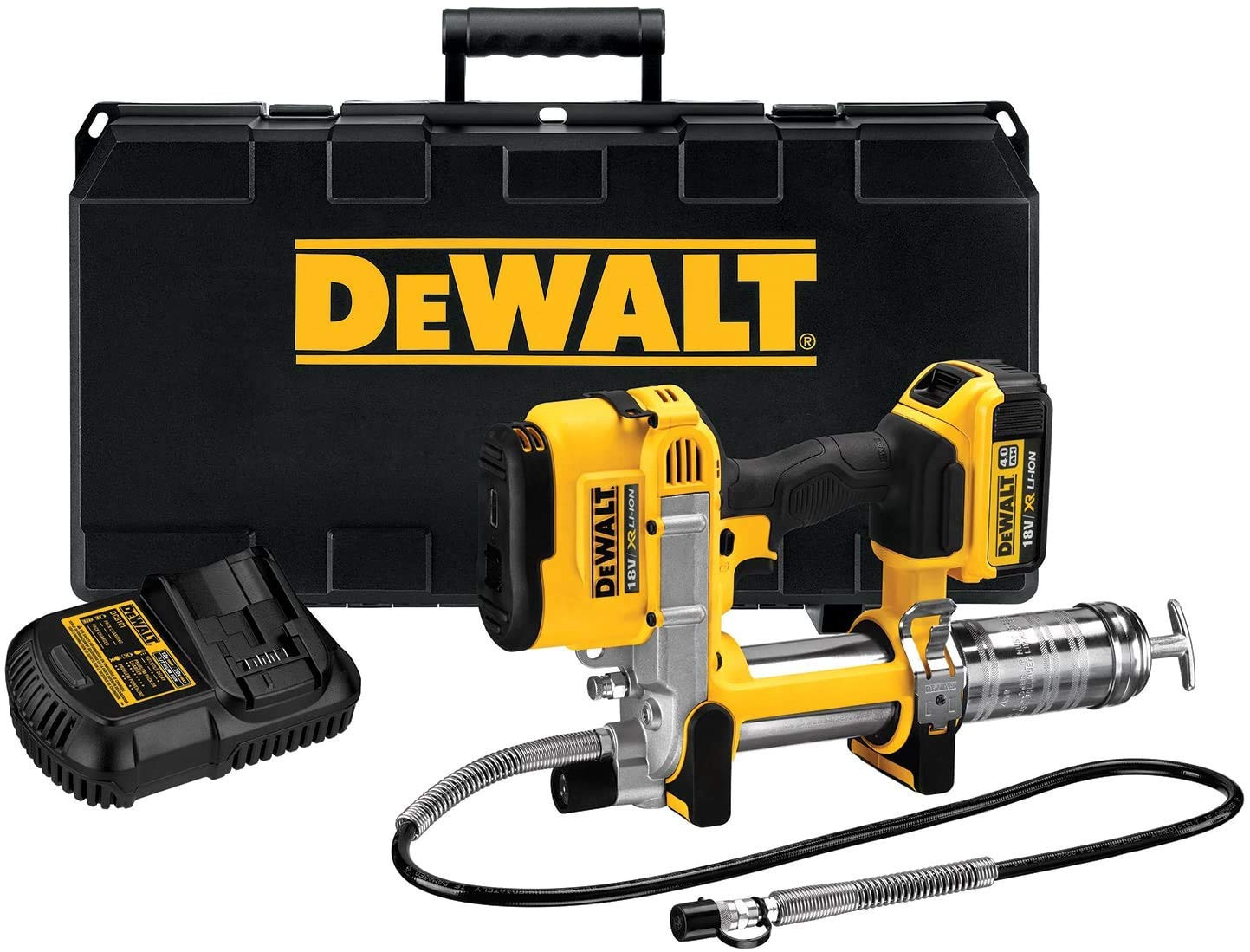 Dewalt 18V Cordless Grease Gun Kit DCGG571M1- QW