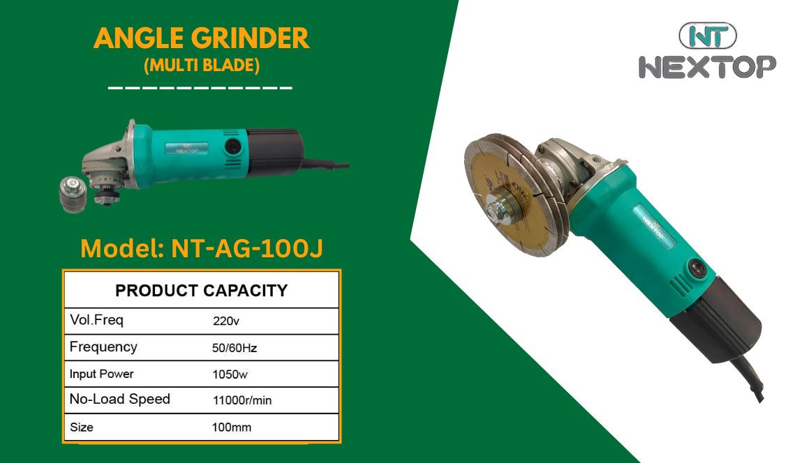 Nextop 1050W Angle Grinder