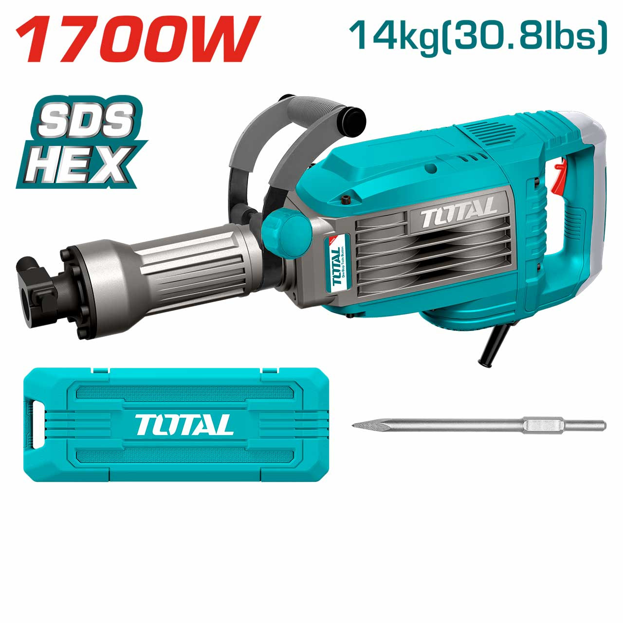 Total 1700W Demolition Breaker TH217068