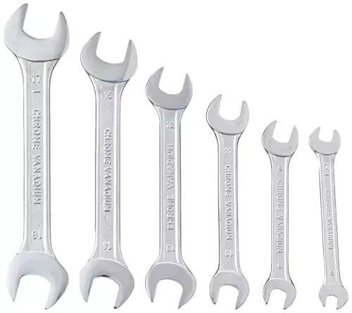 Taparia 6Pcs Double Ended Spanner Set DEP06