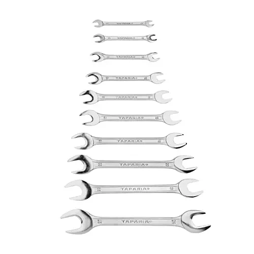 Taparia 10Pcs Double Ended Spanner Set DEP10