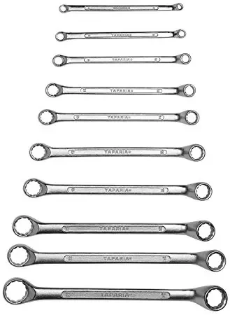Taparia 10Pcs Ring Spanner Set 18010