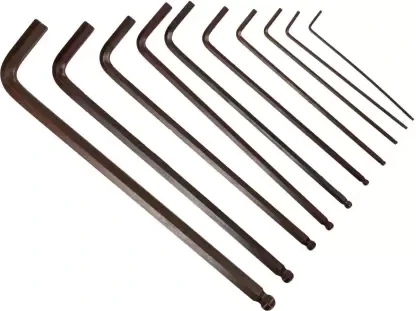 Taparia 10Pcs Allen Key Set KBHI10X