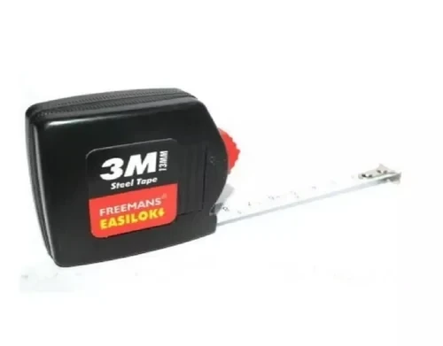 FREEMANS 3m X 13mm Easilok Steel Measuring Tape