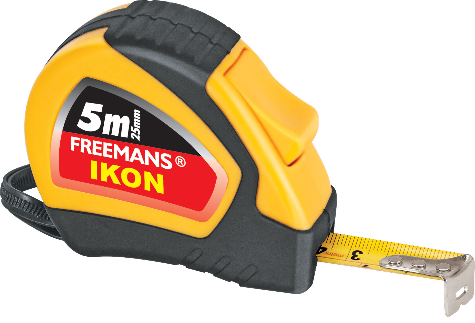 FREEMANS 5m X 25mm Ikon Steel Measuring Tape