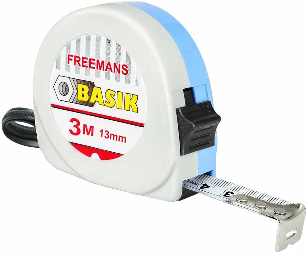 FREEMANS 3mx13mm Basik Measuring Tape