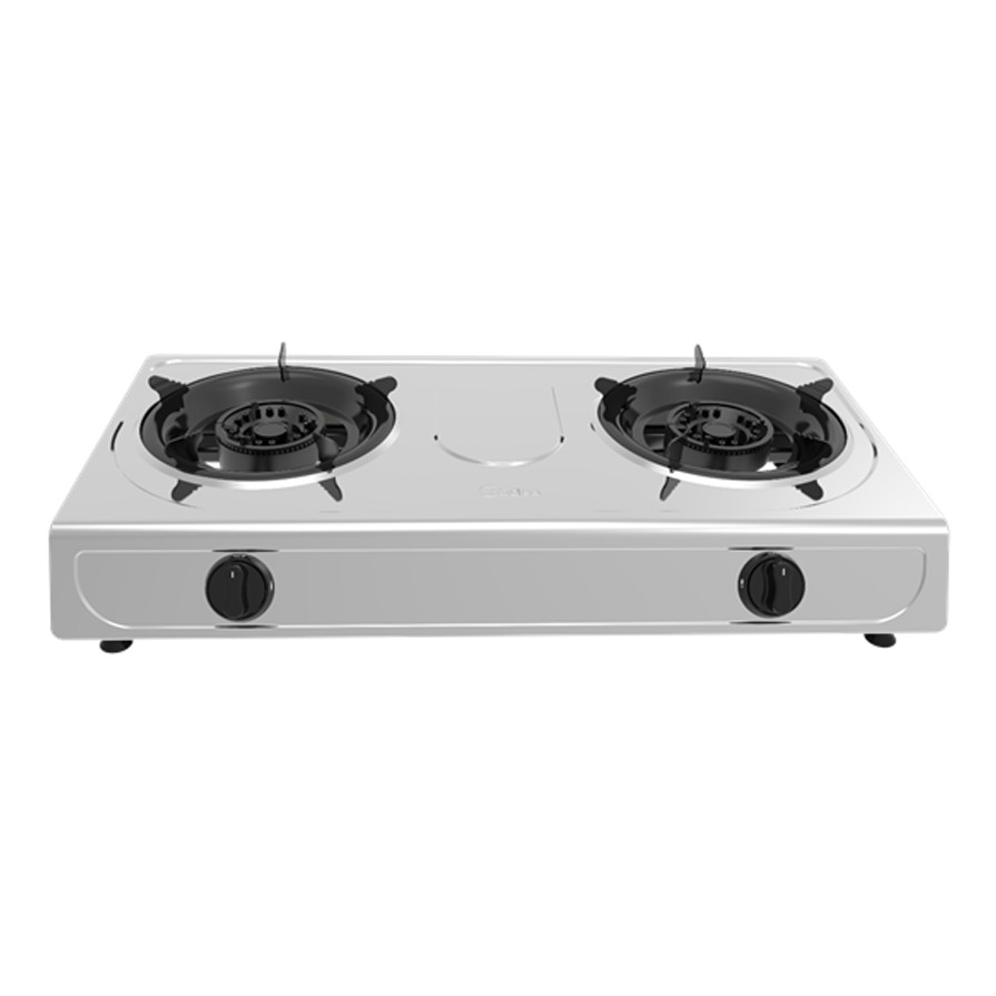 Midea 2Burner Stainless Steel Gas Stove T211SS