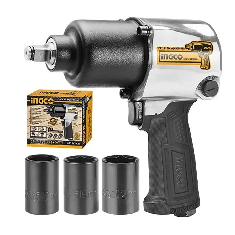 Ingco 1/2" Air Impact Wrench AIW12562