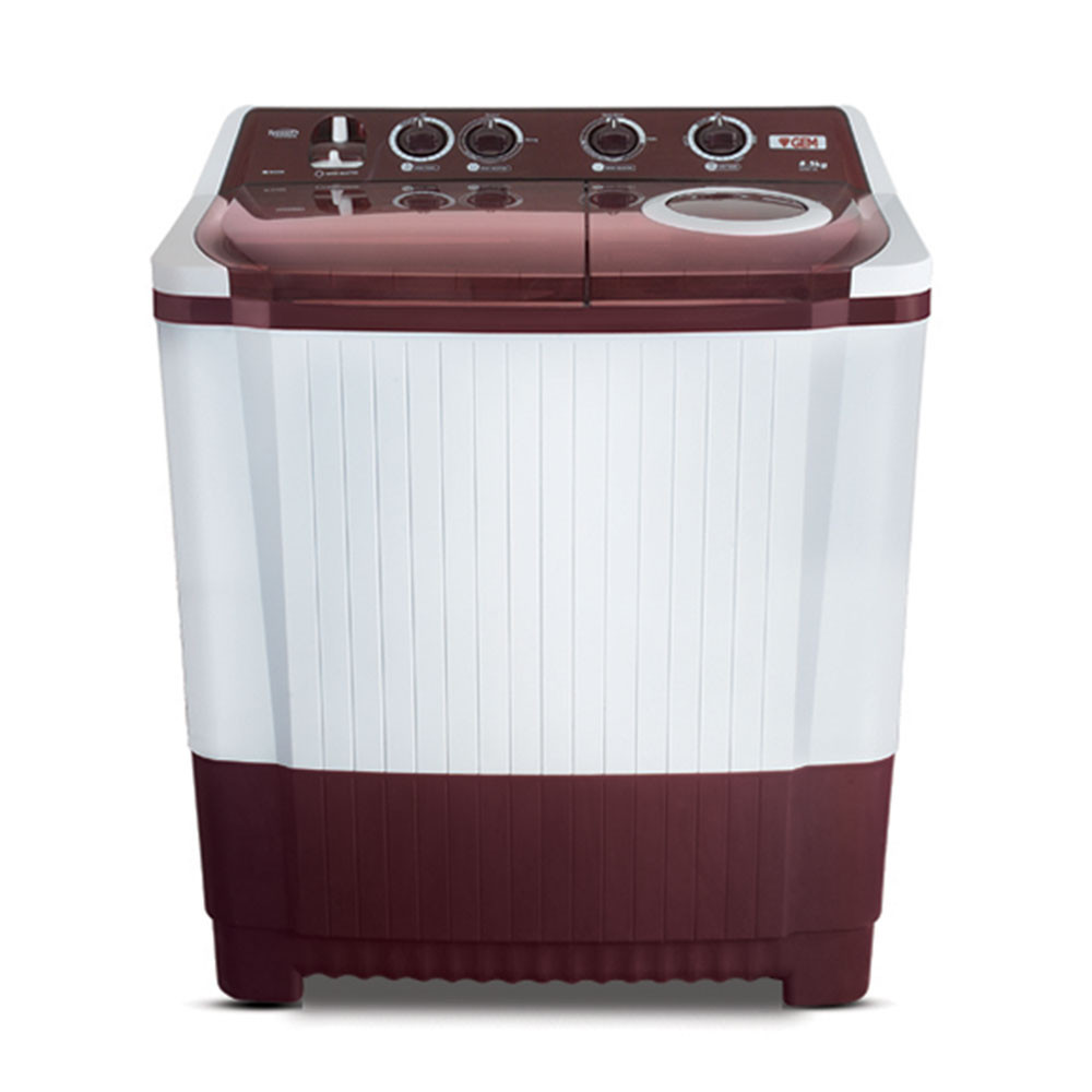 Gem 7.2Kg Semi- Automatic Washing Machine GWM92W