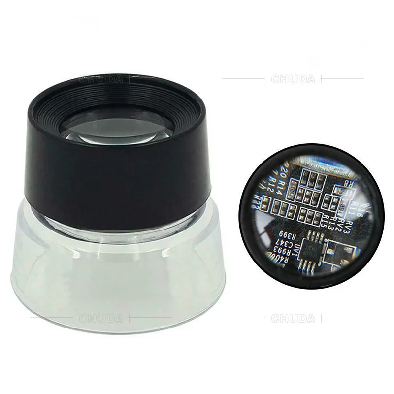 10x Cylindrical Acrylic Optical High Definition Magnifier 17136