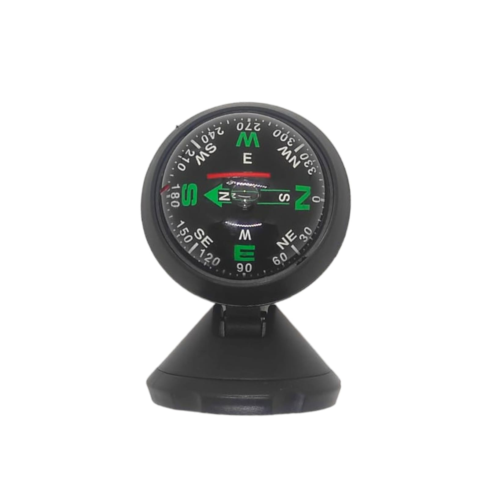 Magnetic Round Big Car Compass With Stand Adjust