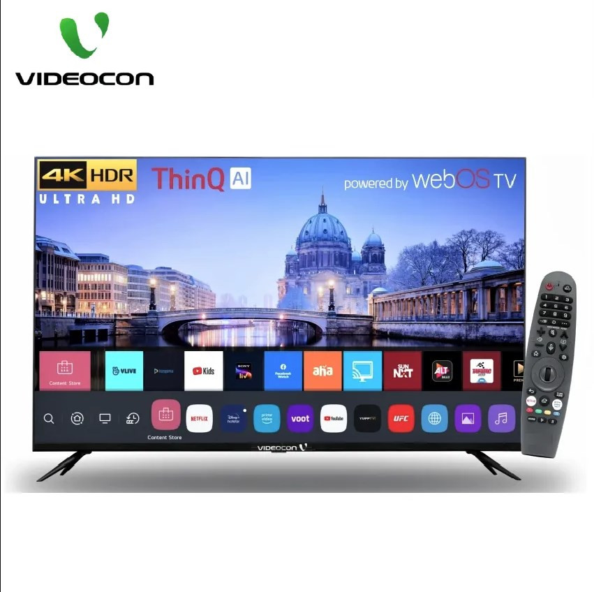 Videocon 43" Web OS 4K UHD Smart LED TV VD-UHD43WO