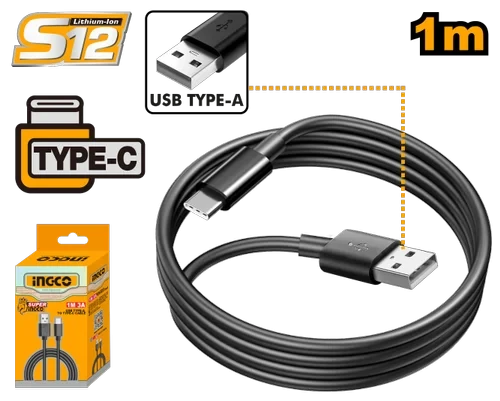 Ingco USB type-A to Type-C Cable IUCC01