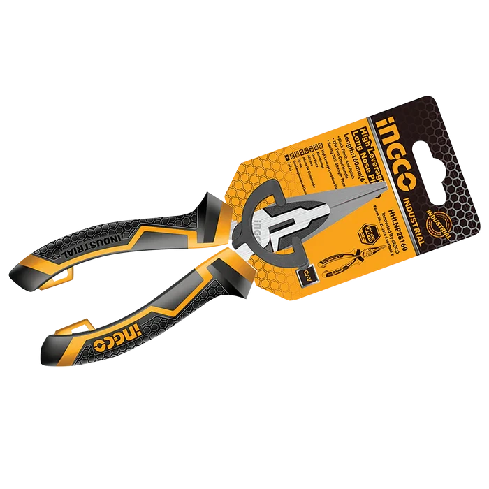 Ingco 160mm Heavy Duty Long Nose Plier HHLNP28160