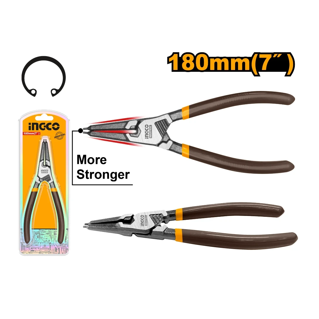 Ingco 180mm Circlip Plier HCCP261803