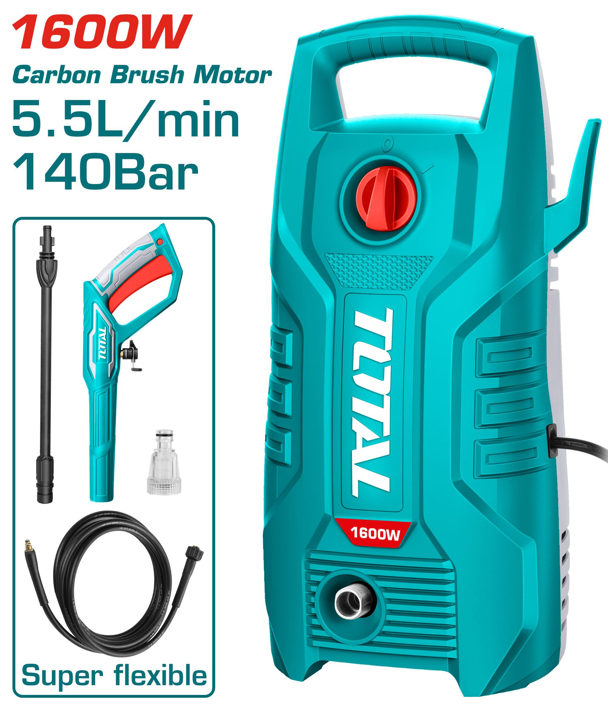 Total 1600W High Pressure Washer TGT11336