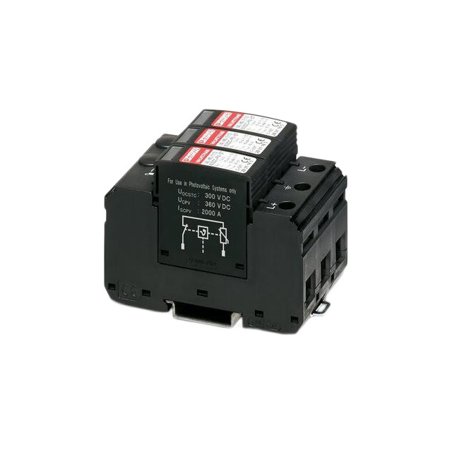 Phoenix 600V DC SPD, Type 1/2, VAL-MS-T1/T2 600DCPV/2+V 2801163