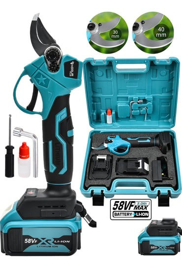 Assur Double Battery Tree Wood Branch Shear Cordless Pruning Shears ASR 768