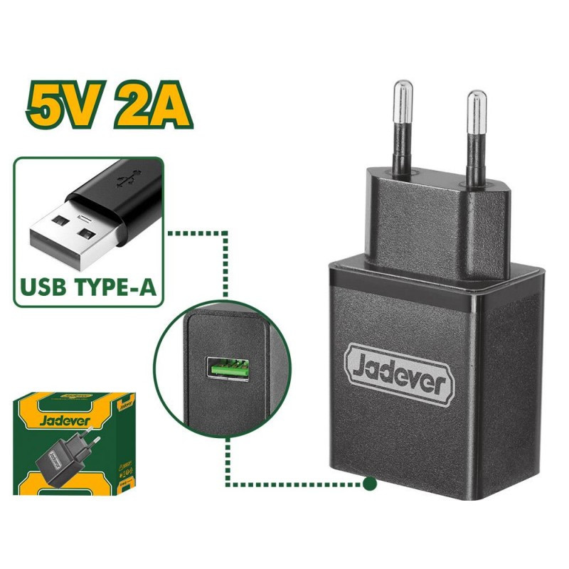 JADEVER 5V USB Type-A Charger JDFCT552
