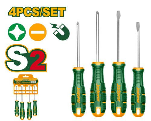 JADEVER 4pcs Screwdriver Set JDSSA404