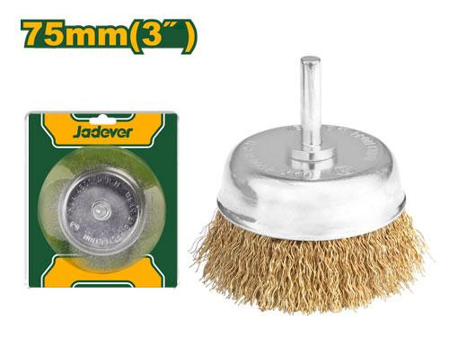 JADEVER 75mm 3" Wire Cup Brush JDCE3401